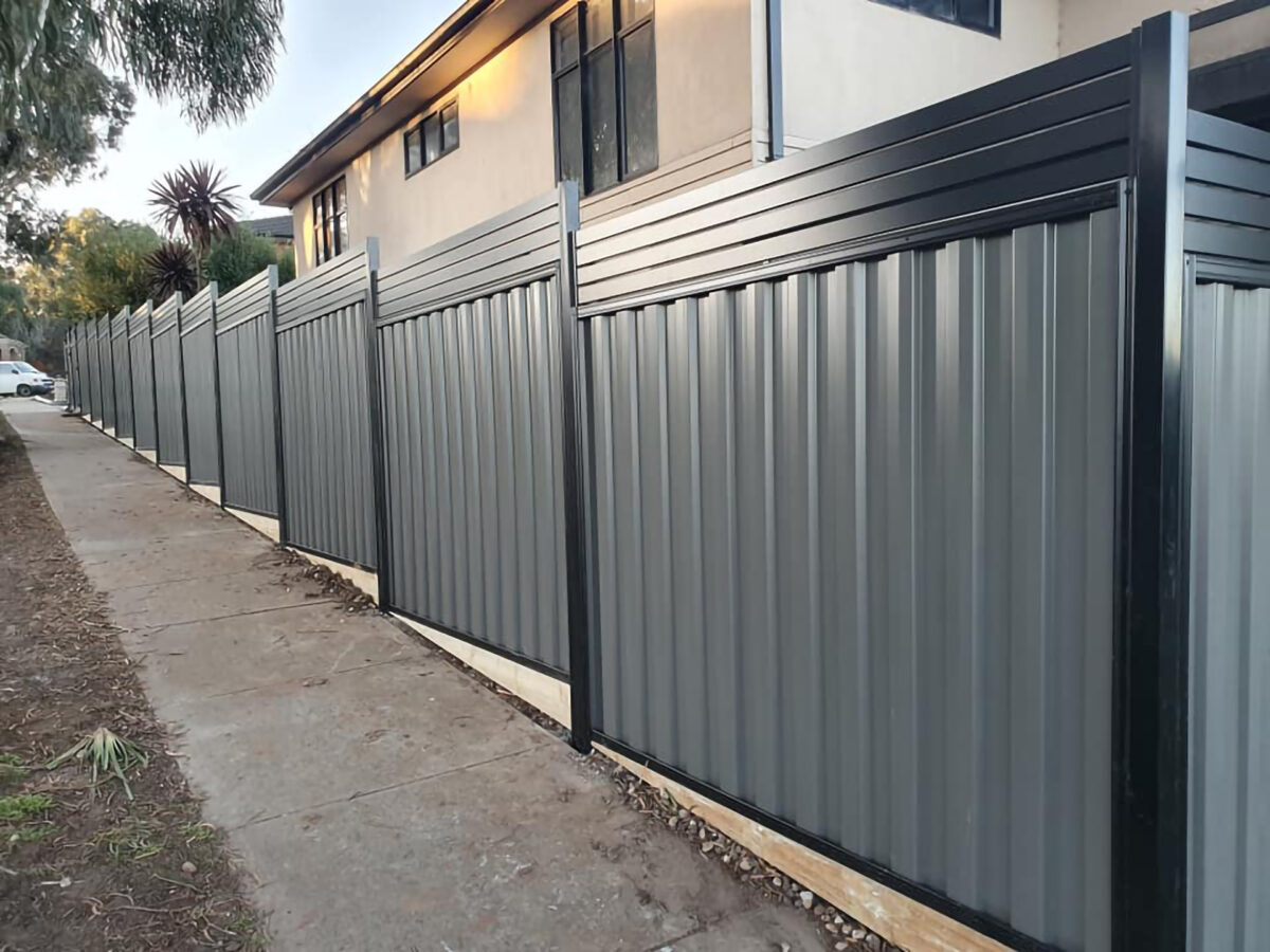 Our Colorbond Fencing Solutions | P&K Visser Fencing